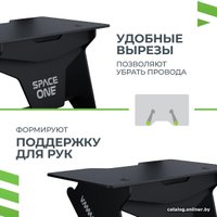 Геймерский стол VMM Game Spaceone Dark 140 Black SO-2-BKBK