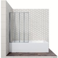 Стеклянная шторка для ванны Ambassador Bath Screens 16041111L 100