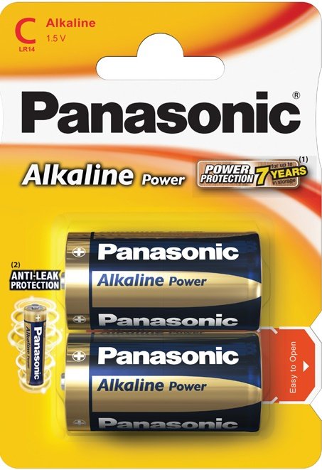 

Батарейка Panasonic Alkaline Power C 2 шт. [LR14APB/2BP]