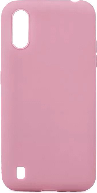 

Чехол для телефона Case Matte для Galaxy M01 (темно-розовый)