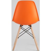 Стул Stool Group Eames DSW (оранжевый)