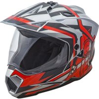 Мотошлем AIM JK802S 802-013-M (M, красный/серый/черный)