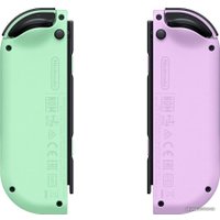 Геймпад Nintendo Joy-Con (пастельный фиолетовый/пастельный зеленый)
