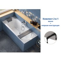 Ванна Excellent Oceana Slim 180x80 (с ножками)