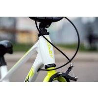 Детский велосипед Lenjoy Sports Shadow 18 (белый/желтый)