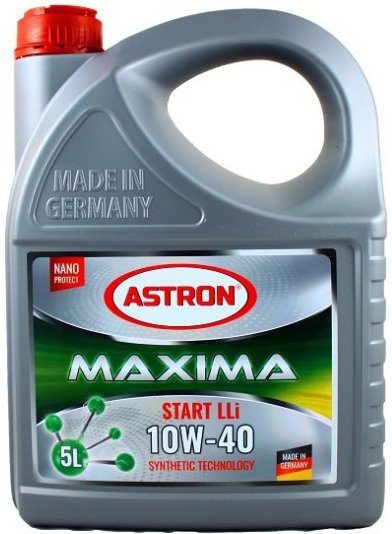 

Моторное масло Astron Maxima Start LLi 10W-40 5л