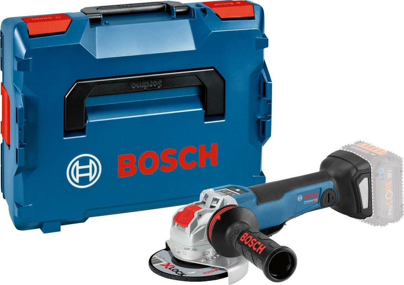 Угловая шлифмашина Bosch GWX 18V-10 PSC Professional 06017B0800 (без АКБ)