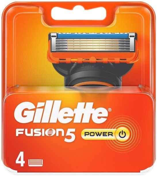 

Сменные кассеты для бритья Gillette Fusion5 Power (4 шт) 7702018852475