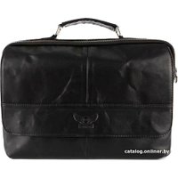 Мужская сумка Poshete 253-35202-24-BLK (черный)