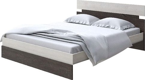 

Кровать PROxSON Milton 140x200 (дуб шамони светлый 124/дуб кантербери)