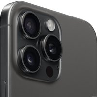 Телефон Apple iPhone 15 Pro Max Dual SIM 256GB (черный титан)