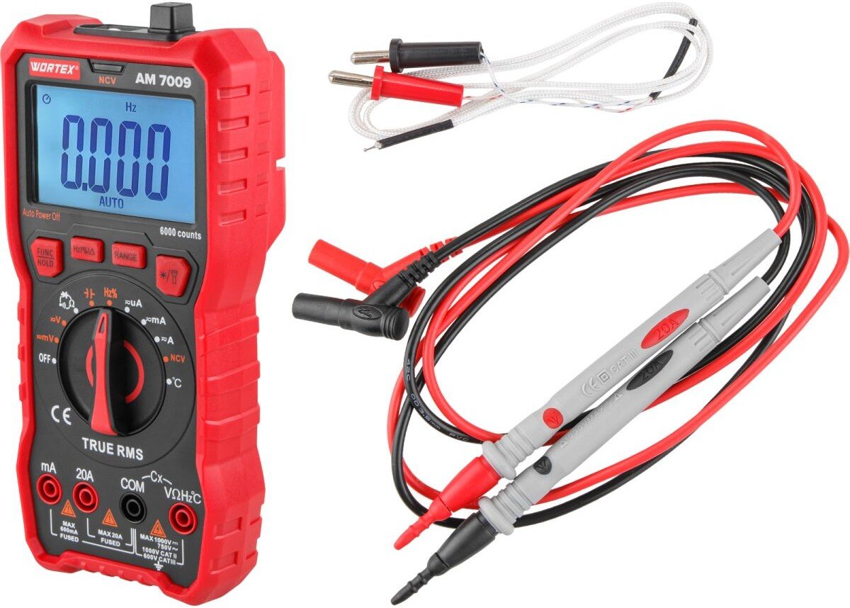 

Мультиметр Wortex AM 7009