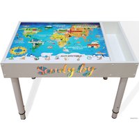 Световой стол Sendy Cветовой с классической крышкой (иллюстрация/грифельная меловая)