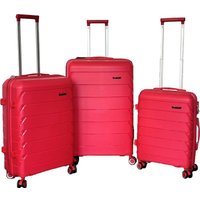 Чемодан-спиннер DoubleW YF-PP02 (S, красный)