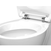 Унитаз напольный Керамин Сканди Slim МЛ 2-режим (белый)