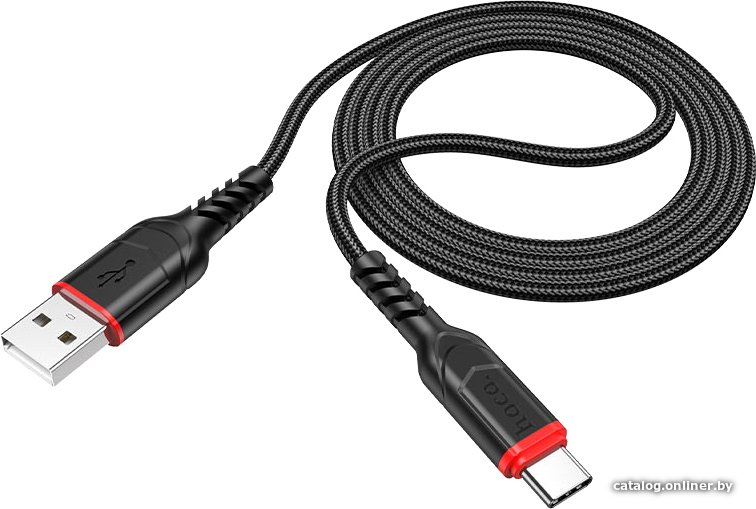 Кабель Hoco X59 Victory USB Type-A - USB Type-C (2 м, черный)