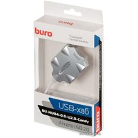 USB-хаб Buro BU-HUB4-0.5-U2.0-Candy