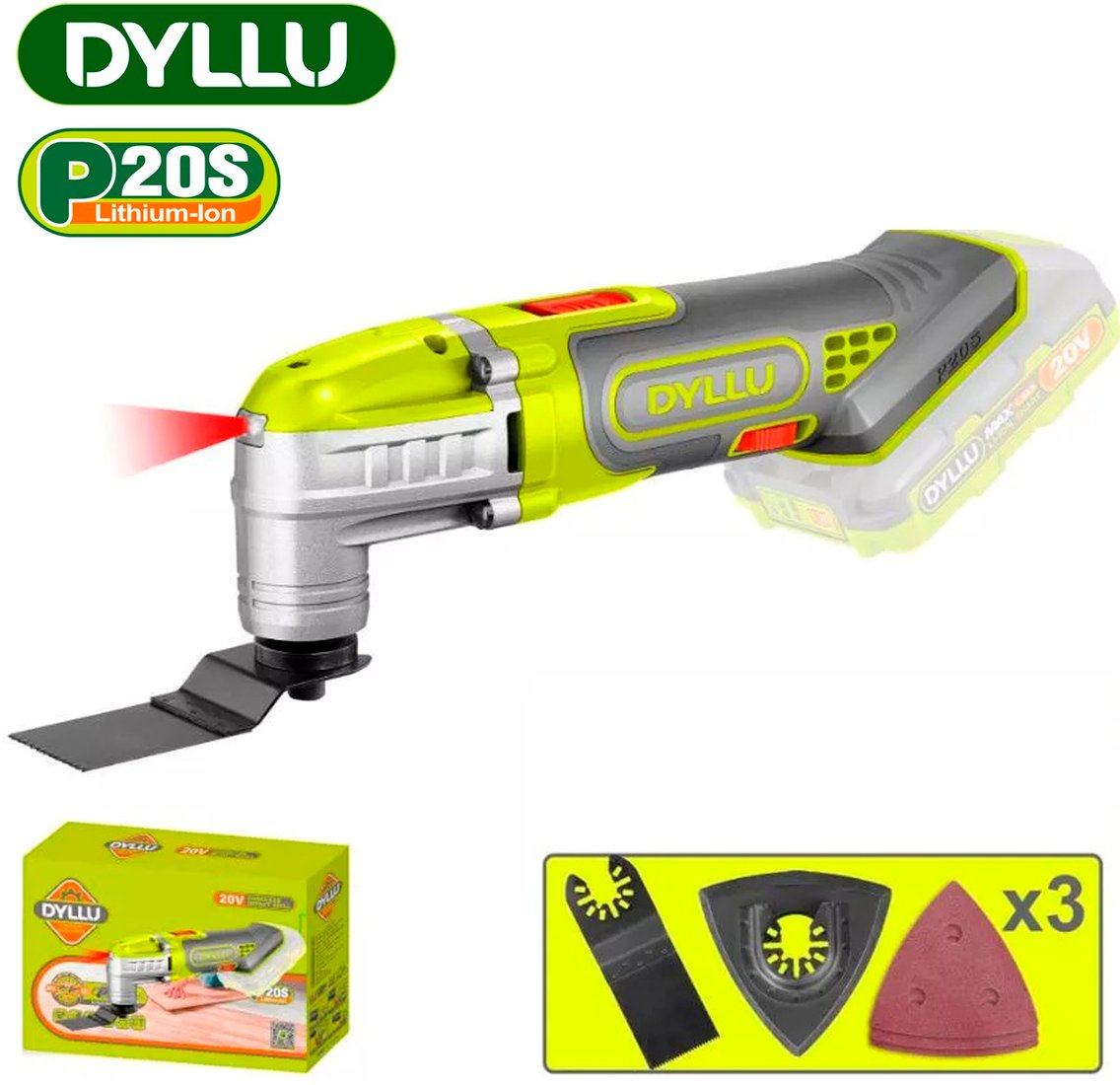 

Реноватор Dyllu DTMUP5020 (без АКБ)