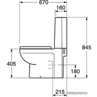 Унитаз напольный Gustavsberg Artic 4310 [GB114310301737]