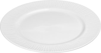 Тарелка обеденная Sundays Home Relief керамика TRVK26014 (27см, белый)