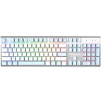 Клавиатура A4Tech Fstyler FS100 Neon (серебристый/голубой)