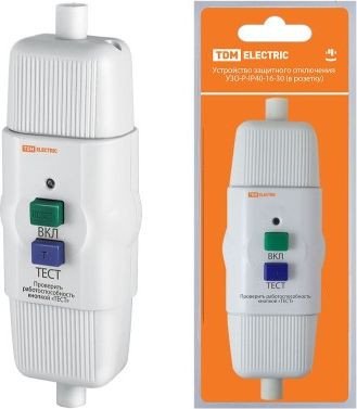 

Устройство защитного отключения TDM Electric УЗО-А-IP54-16-30 SQ1512-0001