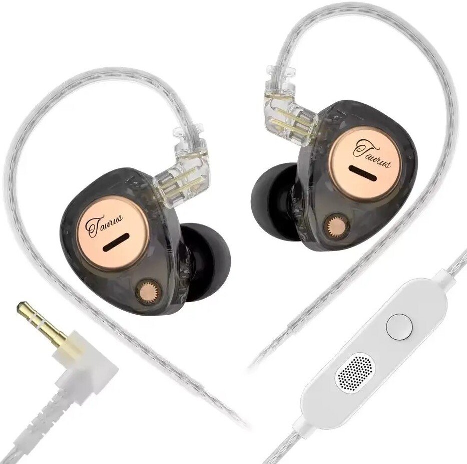 

Наушники KZ Acoustics Taurus (с микрофоном, черный)