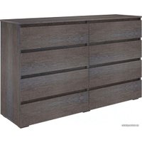 Комод Кортекс-мебель Бари 160 8ш (береза/береза/береза)