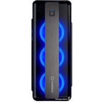 Корпус GameMax Moonlight (черный, голубая подсветка)