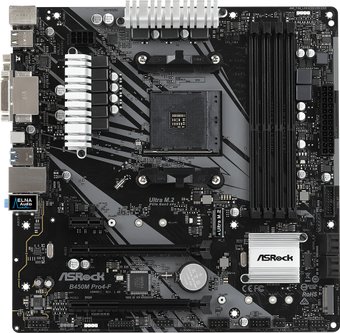 ASRock B450M Pro4-F