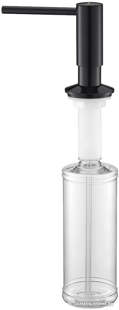 Дозатор для моющего средства Paulmark Decus D004-GB (глянцевый черный)