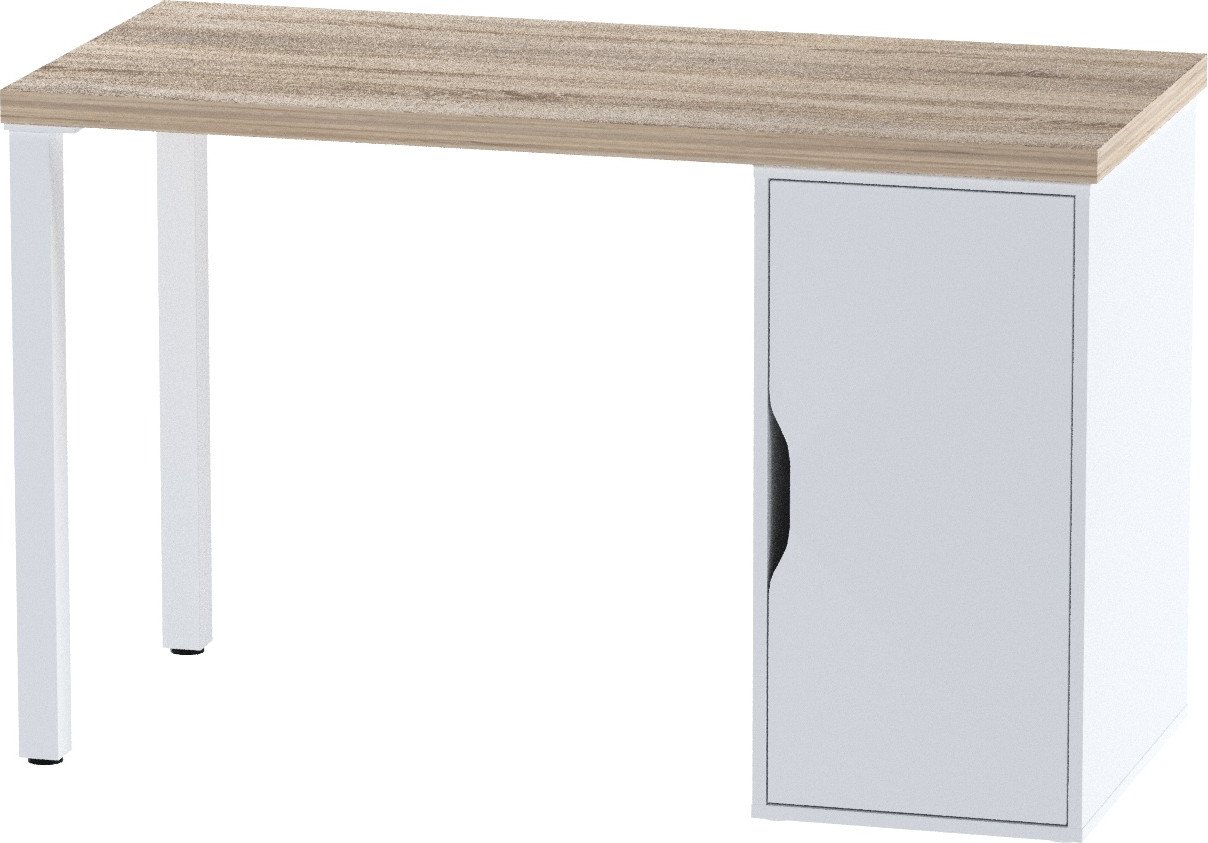 

Офисный стол Mio Tesoro Ингар 1/DV/T (дуб беленый/белый)