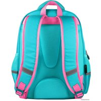 Школьный рюкзак Феникс+ Зайка капкейк 58422 (голубой/розовый)