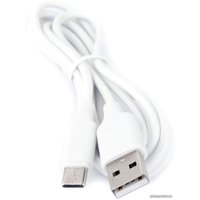 Кабель Cablexpert USB Type-A - USB Type-C CCB-USB2-AMCMO2-1MW (1 м, белый)