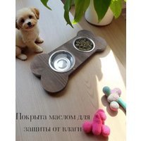 Миски на подставке KraftHouse 37x17.5x4см на подставке 2044891055167