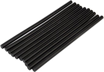 Клеевые стержни MaxPiler MGE-0720B (8 шт, черный)