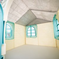 Игровой домик Doloni-Toys 02550/5 (белый/голубой)