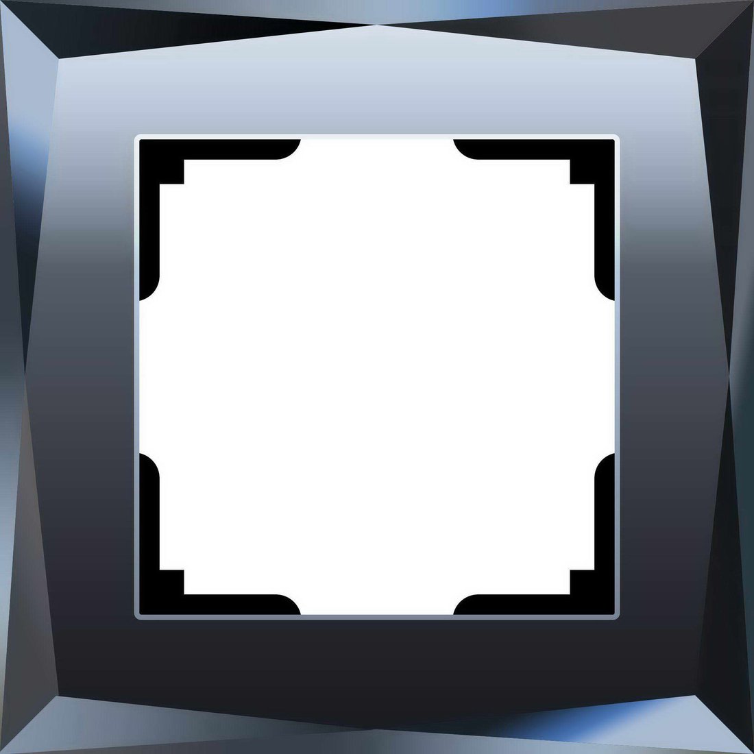 

Рамка Werkel Diamant WL08-Frame-01 (черный)