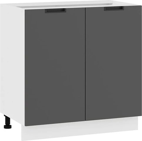 

Шкаф напольный Трия Гренада 1Н8 (белый/холст вулкан)