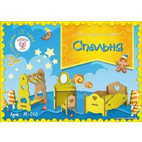 Аксессуары для кукольного домика Большой слон Спальня М-016/М-010