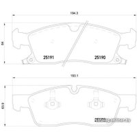  Brembo P37017