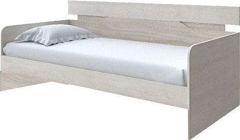 

Кровать-тахта PROxSON Milton 120x190 (дуб шамони светлый 124/ясень шимо светлый)