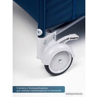 Манеж-кровать Amarobaby Multiform Space AMARO-26MSP-Si (синий)