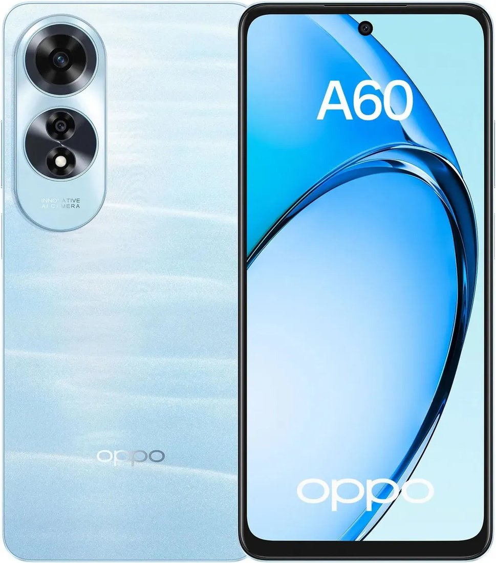 

Телефон Oppo A60 CPH2631 8GB/128GB международная версия (голубой)