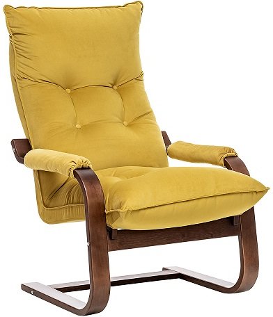 

Кресло-качалка Импэкс Leset Оливер (орех текстура/V 28)