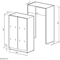 Холодильник side by side LEX LBI400SB grey