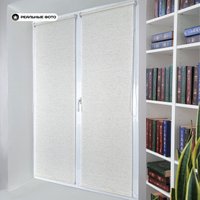 Рулонные шторы Sundays Home Твид 78х160 с 2-мя направляющими LM-15 150см (лен)