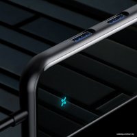 Док-станция Baseus Mirror Series Multifunctional Wireless Charger CAHUB-AZ0G