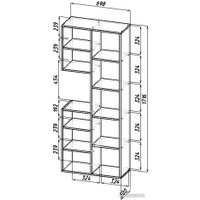 Офисный стол MFMaster Рикс-25 МСТ-ССР-25-БТ-16 (белый)