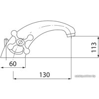 Смеситель Ferro Retro New XD2